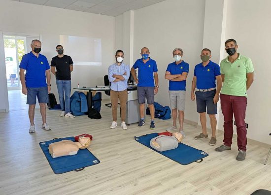 Corso di rianimazione per la Asd Tuscia Bibers Mtb Viterbo