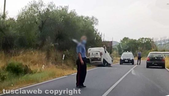 Fabrica di Roma - Incidente sulla Falerina