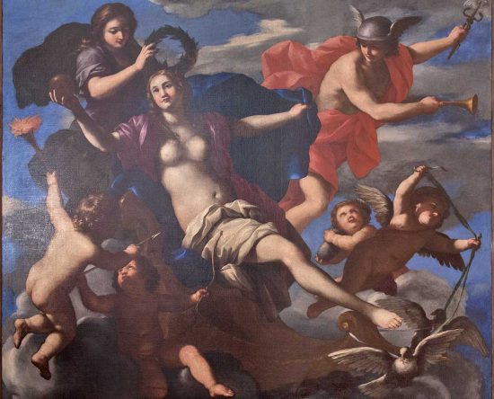 Viterbo - Incoronazione di Venere, palazzo Brugiotti 