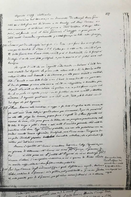 Il documento ufficiale