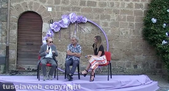 Osvaldo Bevilacqua a Tuscania per la festa della lavanda