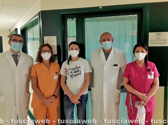 Ospedale Perugia - Giuseppe De Filippis, Maria Cristina De Lio, Lorenzo Duranti, Laura Cerquiglini e mamma Caterina