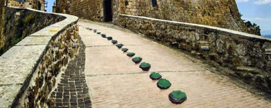 L'installazione di Zhang Yuan nel comune di Celleno 