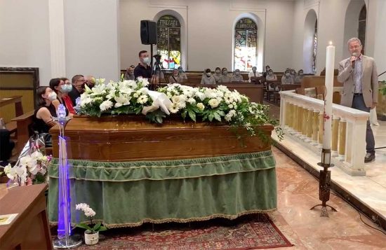 Viterbo - I funerali di Suor Piera