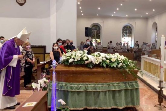 Viterbo - I funerali di Suor Piera