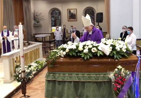 Viterbo - I funerali di Suor Piera