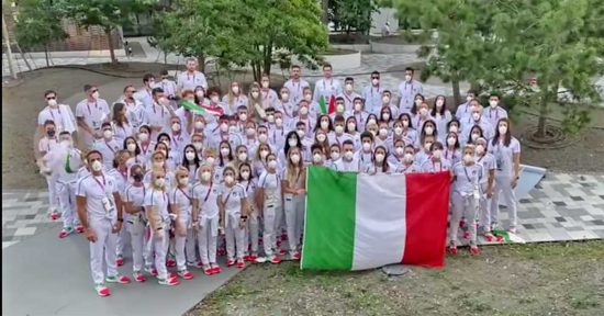 Gli azzurri alle olimpiadi di Tokyo