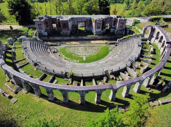 Viterbo - Il teatro romano di Ferento