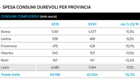 Spesa beni durevoli - Lo studio Findomestic
