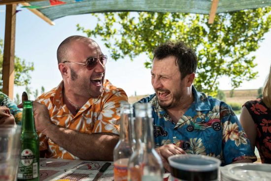 Giorgio Montanini in una scena del film