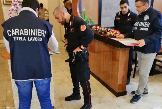 Terni - Nucleo ispettorato del lavoro dei carabinieri