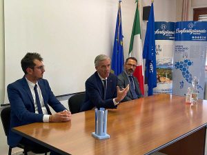 Il presidente di Confartigianato Marco Granelli visita Viterbo