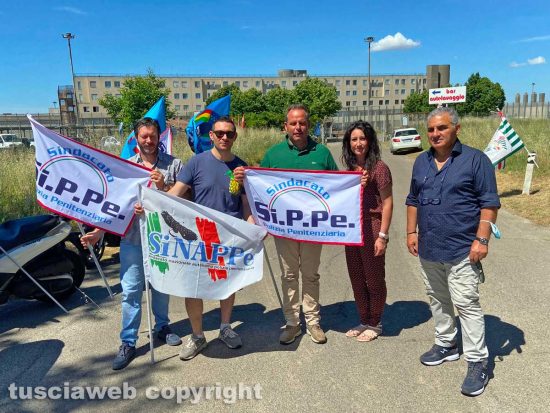 Viterbo - Mammagialla - Manifestazione sindacale