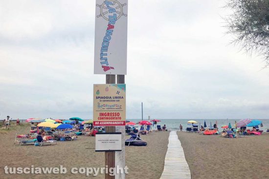 Tarquinia - La prima domenica di luglio al lido
