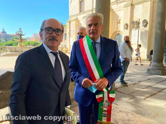 Viterbo - Cafiero De Raho e Giovanni Arena