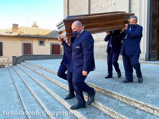 Viterbo - I funerali di Aldo Perugi