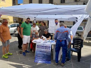 Orte - Gazebo sui referendum per la giustizia