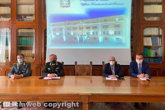 Viterbo - L'incontro di oggi al palazzo del governo