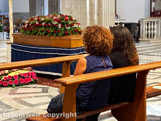 Viterbo - Santa Maria della Quercia - I funerali del giudice Gaetano Mautone