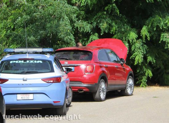 Rapina - Una delle macchine rubate per il colpo