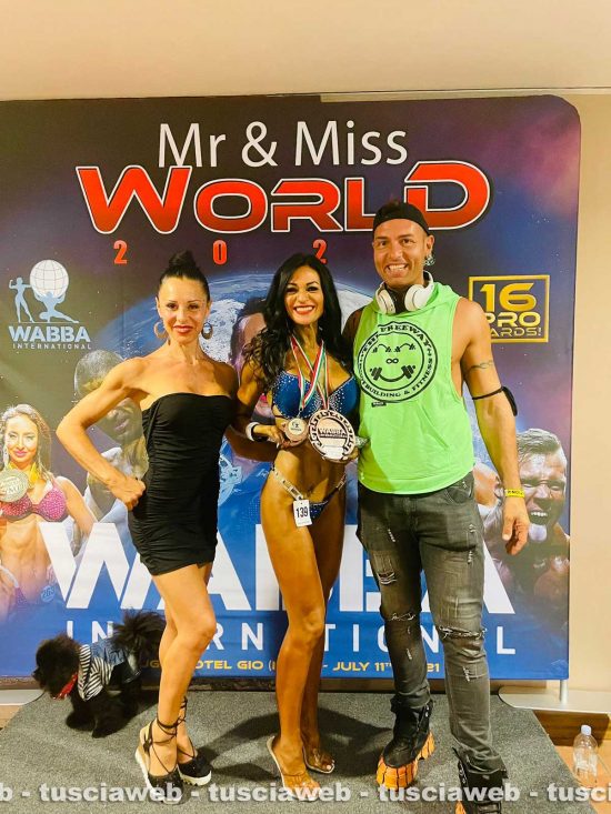 Viterbo - Manuela Forte con Daniele Biagioni e Milena Marchini