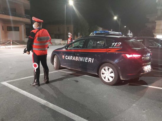 Rieti - Carabinieri in azione 