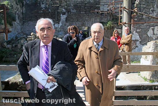 Aldo Perugi a Sallupara con l'ex assessore Alvaro Ricci