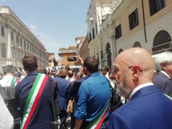 Tedesco alla manifestazione dell’Anci 