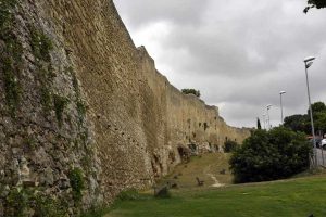 Le mura di Tarquinia