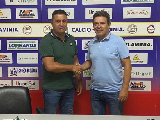 Flaminia calcio - Piscopiello e Bravini