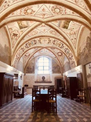 Sala capitolare dell'abbazia a San Martino