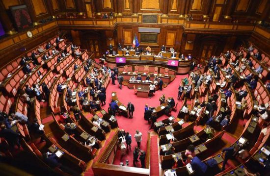Senato - La discussione sul ddl Zan