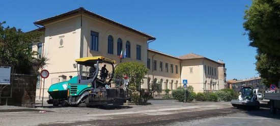 Asfaltatura a Vetralla