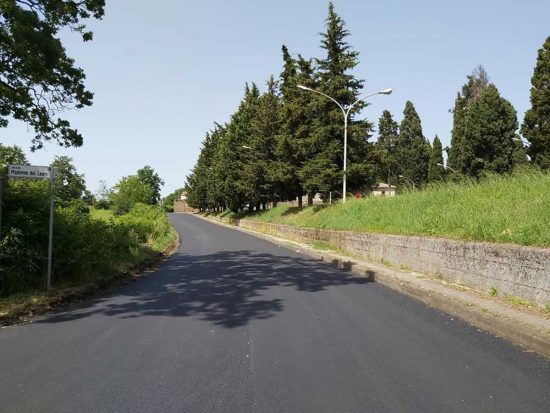 Asfaltatura a Vetralla