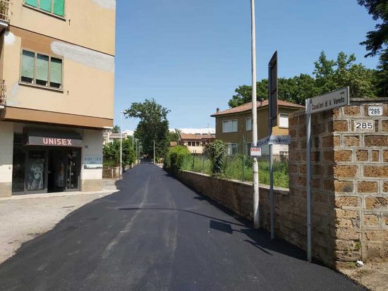 Asfaltatura a Vetralla