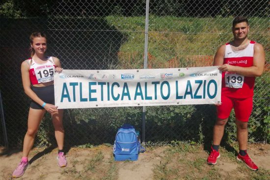 Sport - Atletica leggera - Alto Lazio - Elena Vergaro e Giuseppe Guerra