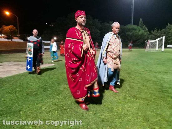 Montefiascone - Il corteo storico - Defuk e il servo Martino