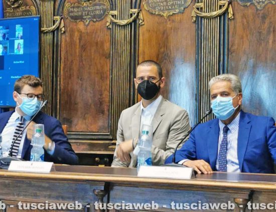 Viterbo - Consiglio comunale - Civica benemerenza a Leonardo Bonucci