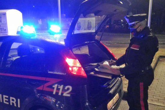 Terni - L'arresto da parte dei carabinieri