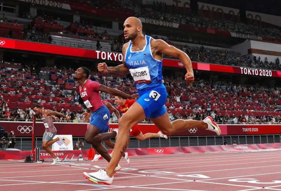 Tokyo 2020 - La finale dei 100 metri di Marcell Jacobs