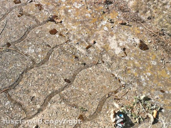 Viterbo - Immondizia e cocci di vetro al parcheggio del Sacrario