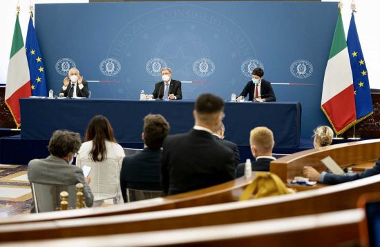 Coronavirus - Green pass - La conferenza stampa