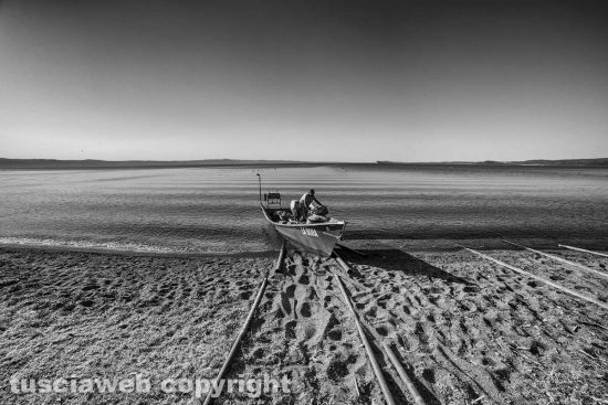 Lago di Bolsena - Gigi il pescatore - Foto Maurizio Di Giovancarlo