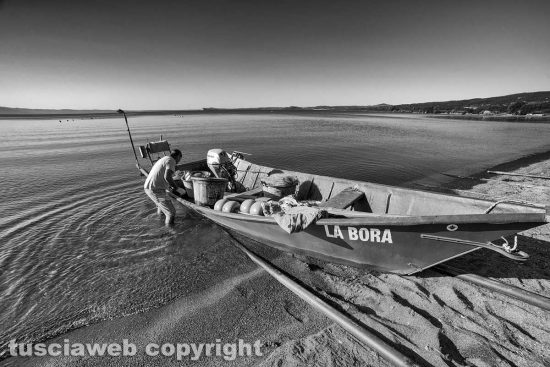 Lago di Bolsena - Gigi il pescatore - Foto Maurizio Di Giovancarlo