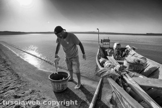Lago di Bolsena - Gigi il pescatore - Foto Maurizio Di Giovancarlo