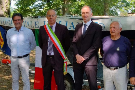 San Lorenzo nuovo - Inaugurato il nuovo spazio sociale e base nautica "Pietro Gentili"