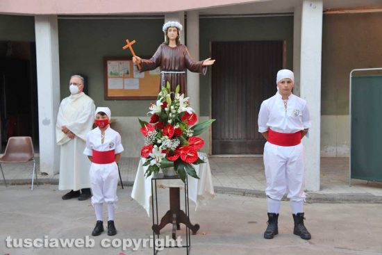 Viterbo - Celebrazione per la festa di Santa Rosa al quartiere Pilastro