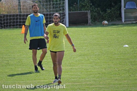 Sport - Calcio - Viterbese - Vincenzo Camilleri e Michele Volpe