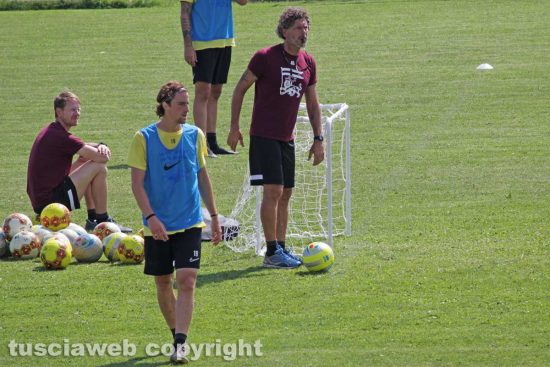 Sport - Calcio - Viterbese - Alessandro Dal Canto e Riccardo Calcagni