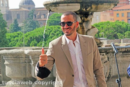 Sport - Calcio - Leonardo Bonucci a Viterbo